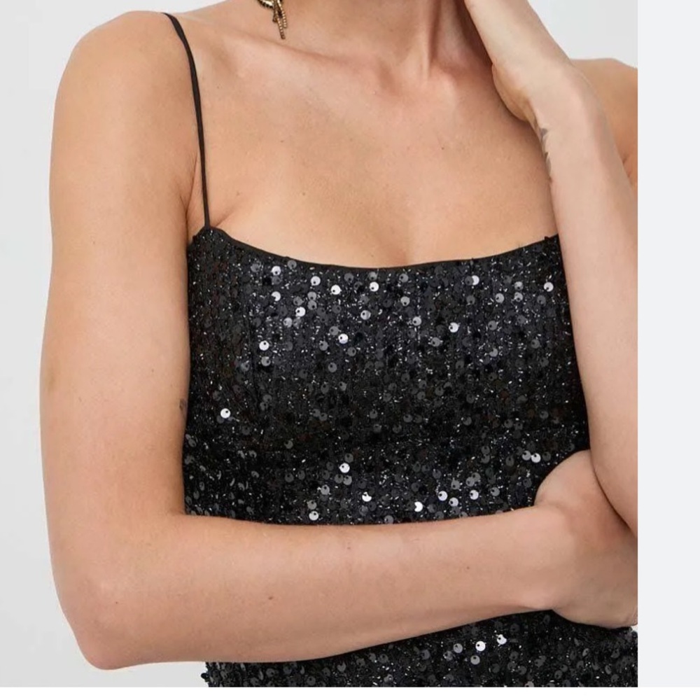 Bardot infinite sequin cocktail dress/gown NWT - Picture 4 of 5